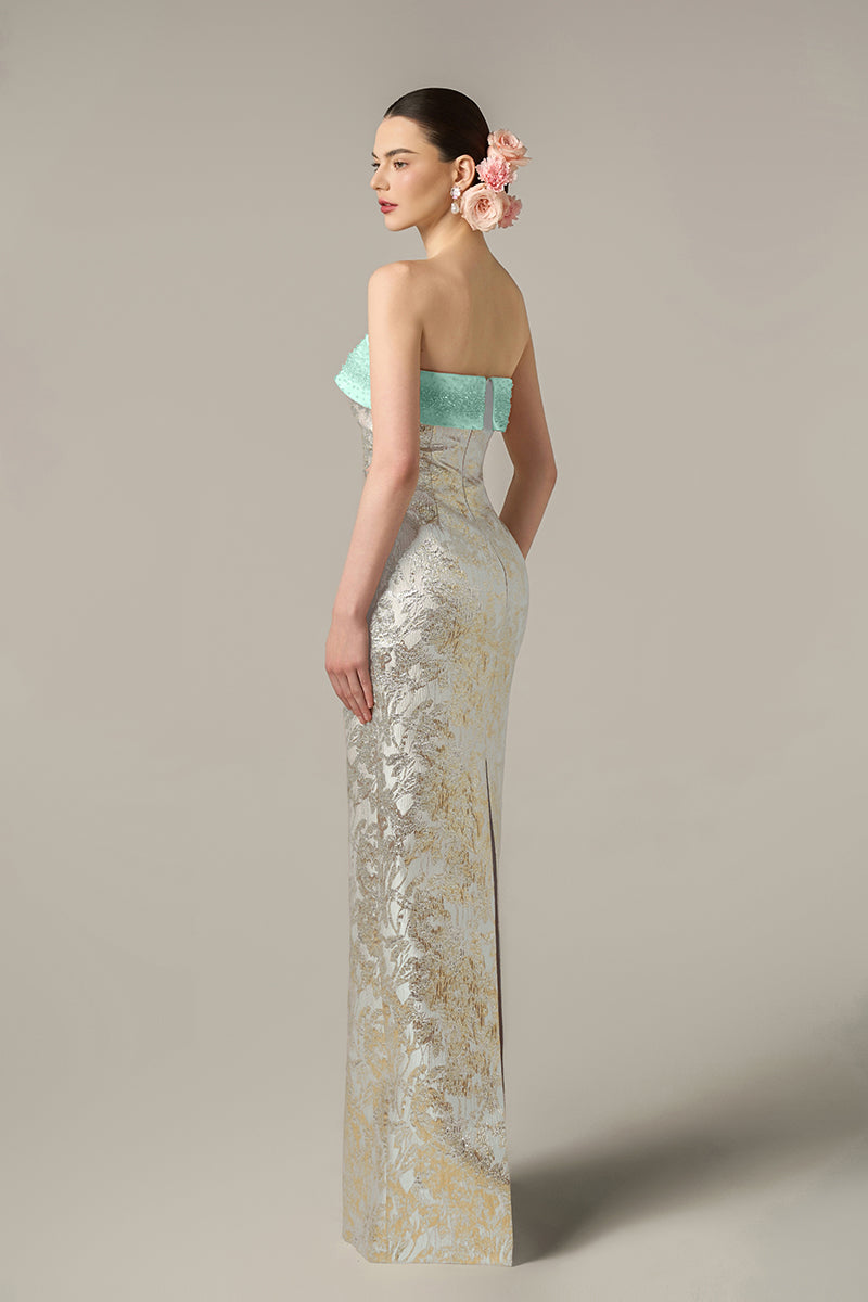 Burstier Column Gown