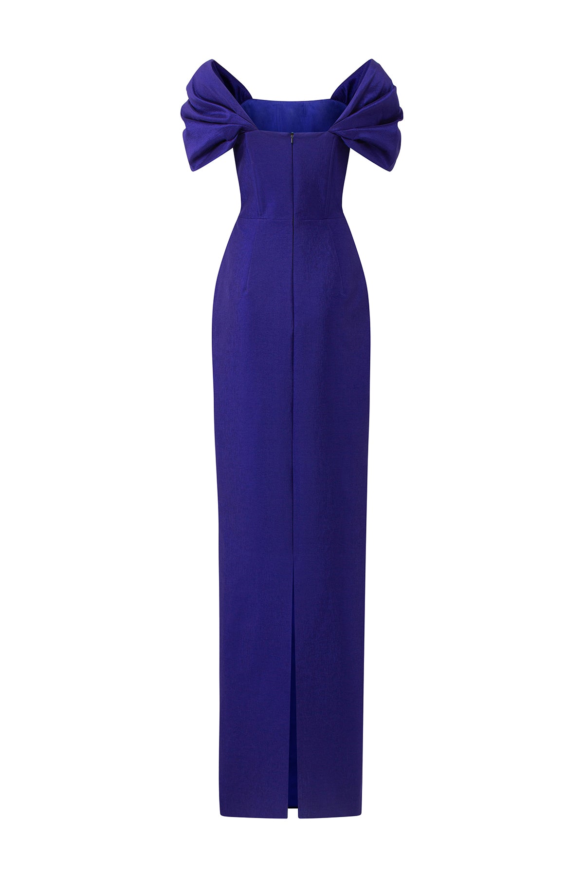 Bustier Dress With Off-Shoulder Sleeves