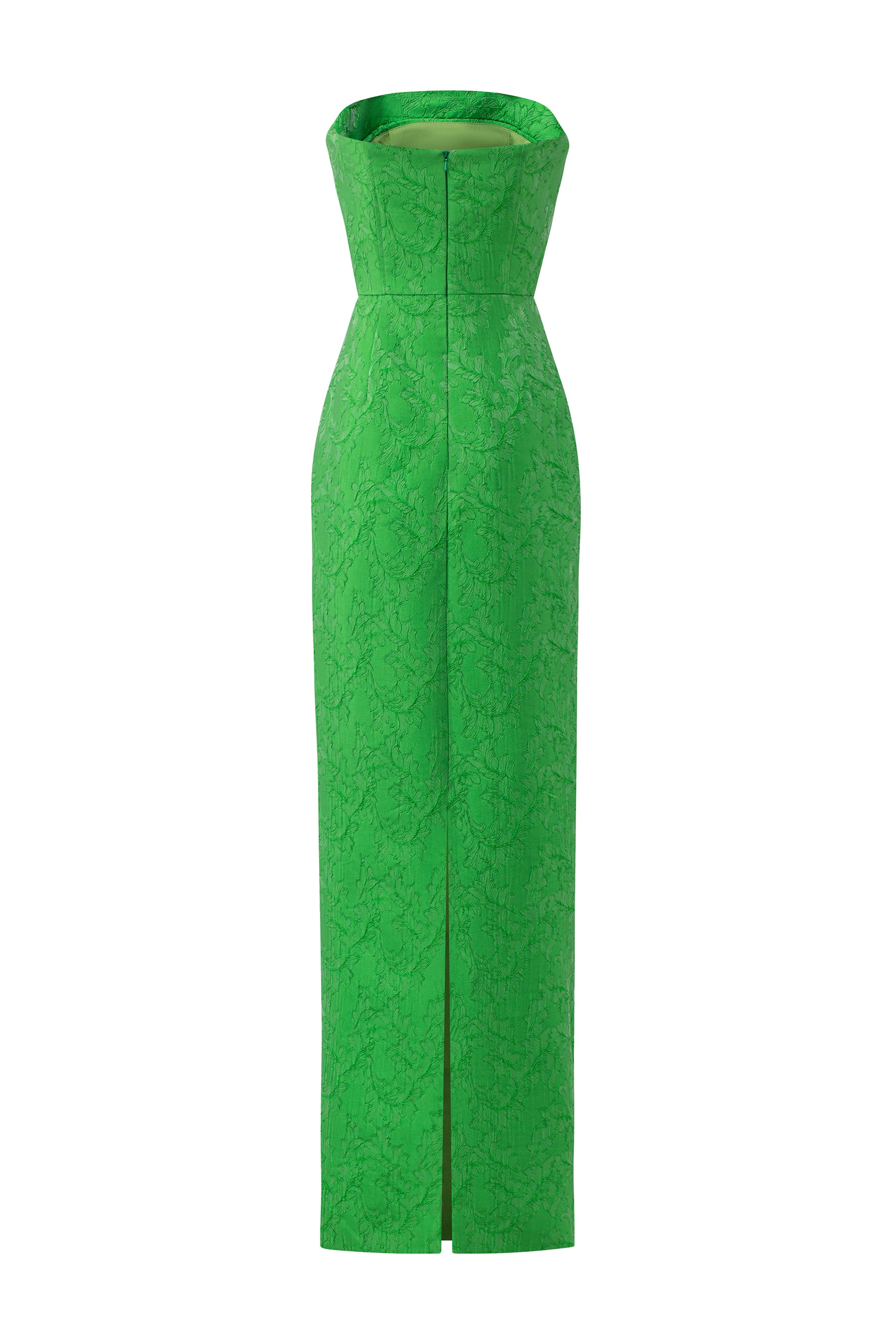 Bustier Dress With Front Draped Detail