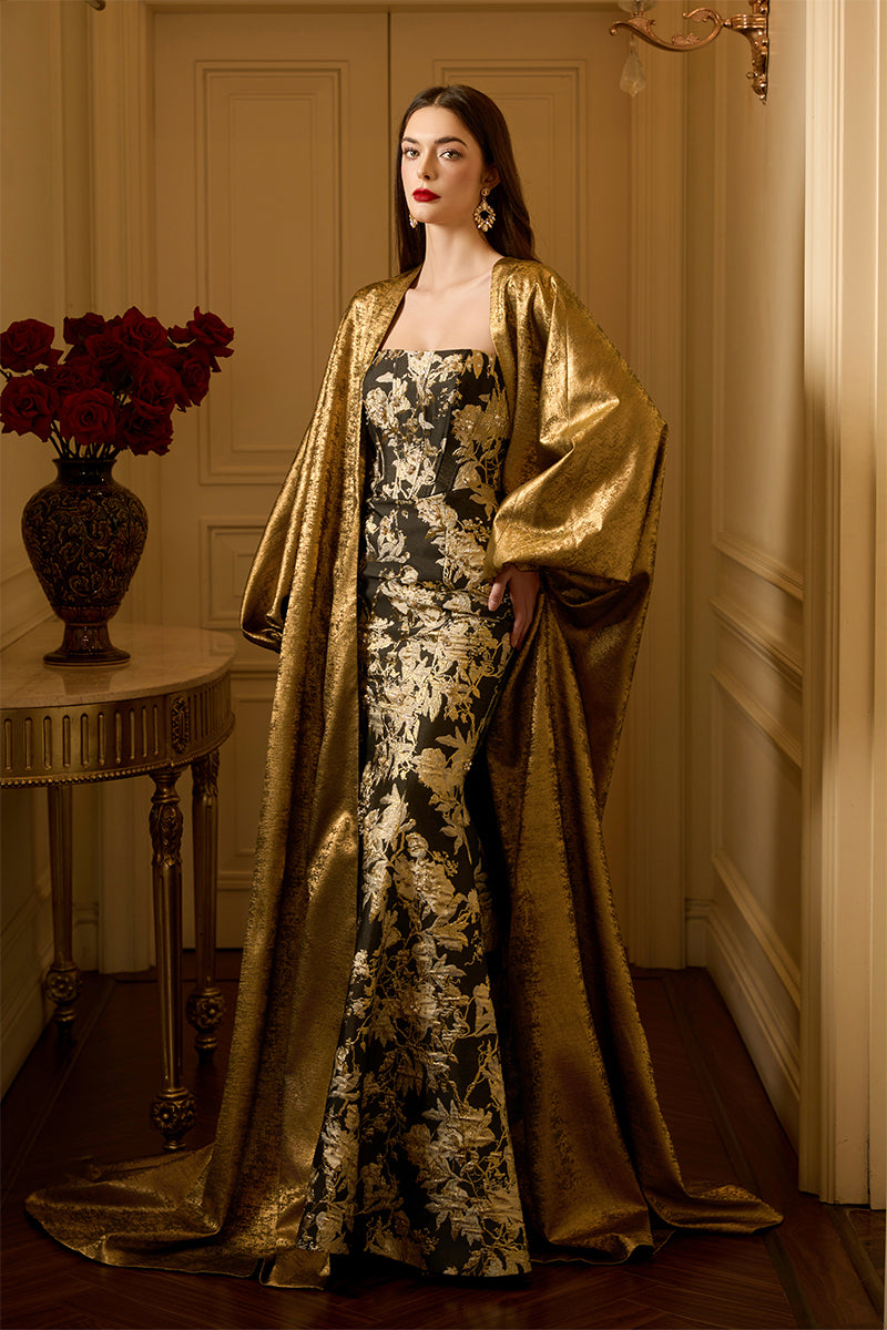 Burstier Mermaid Gown And Long Robe