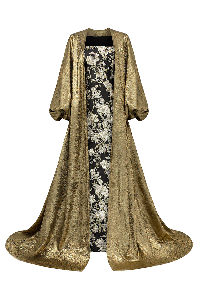 Burstier Mermaid Gown And Long Robe
