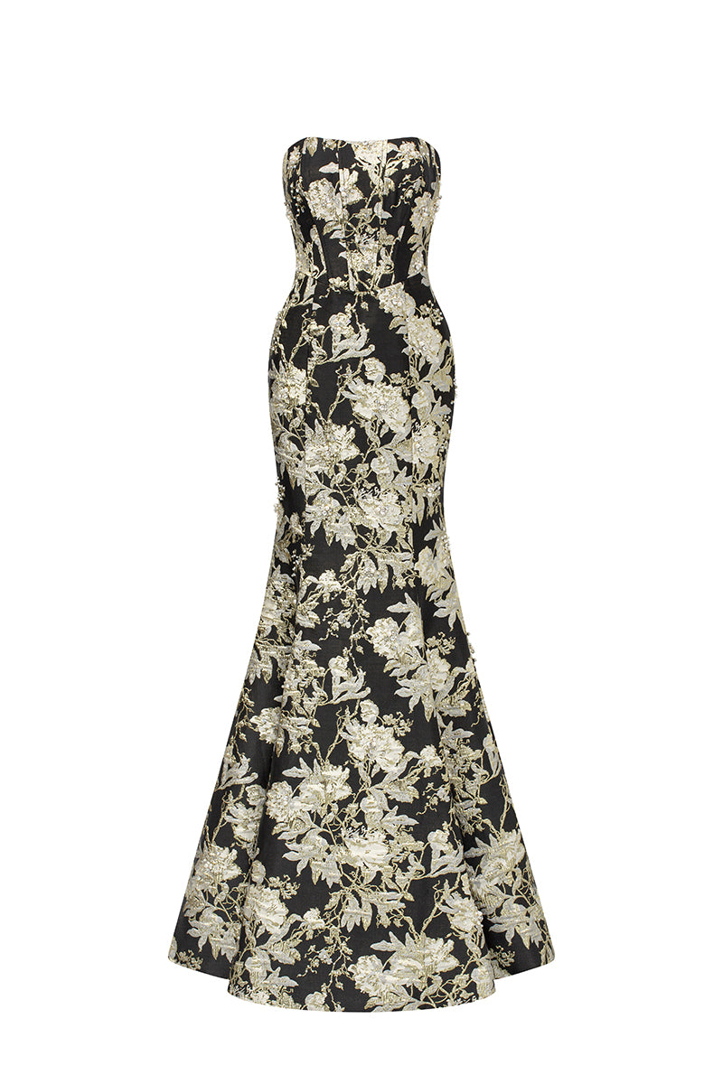 Burstier Mermaid Gown And Long Robe