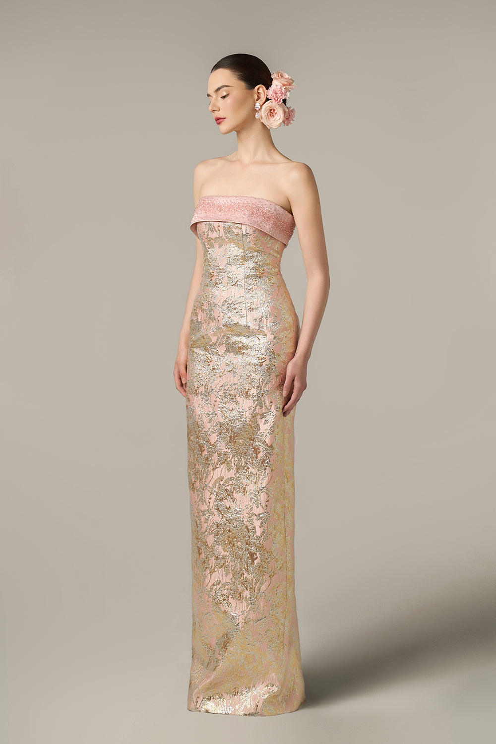 Burstier Column Gown
