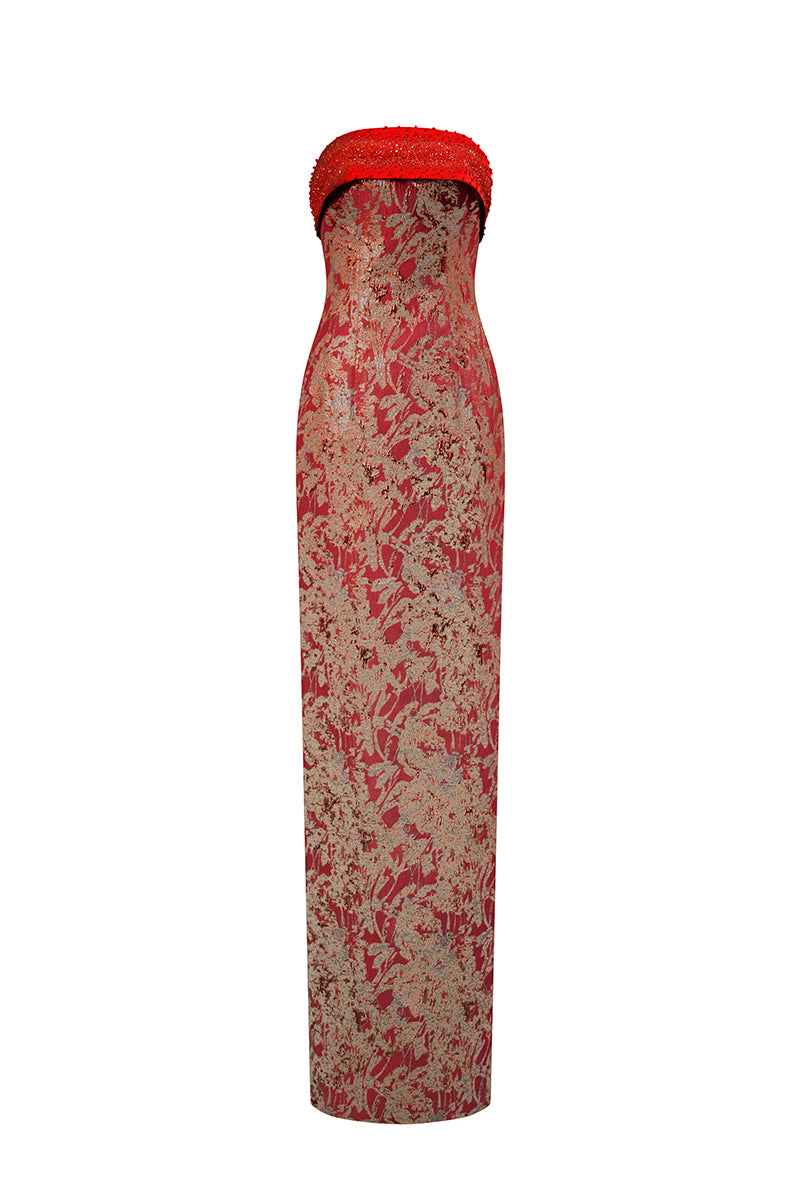 Bustier Column Gown | I.H.F ATELIER