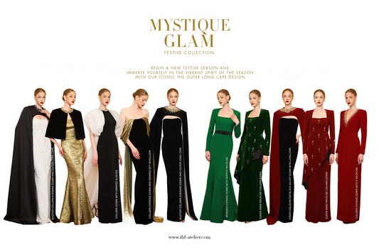 CONQUER THE HOLIDAY SEASON WITH THE ELEGANT GOWNS FROM THE FESTIVE COLLECTION