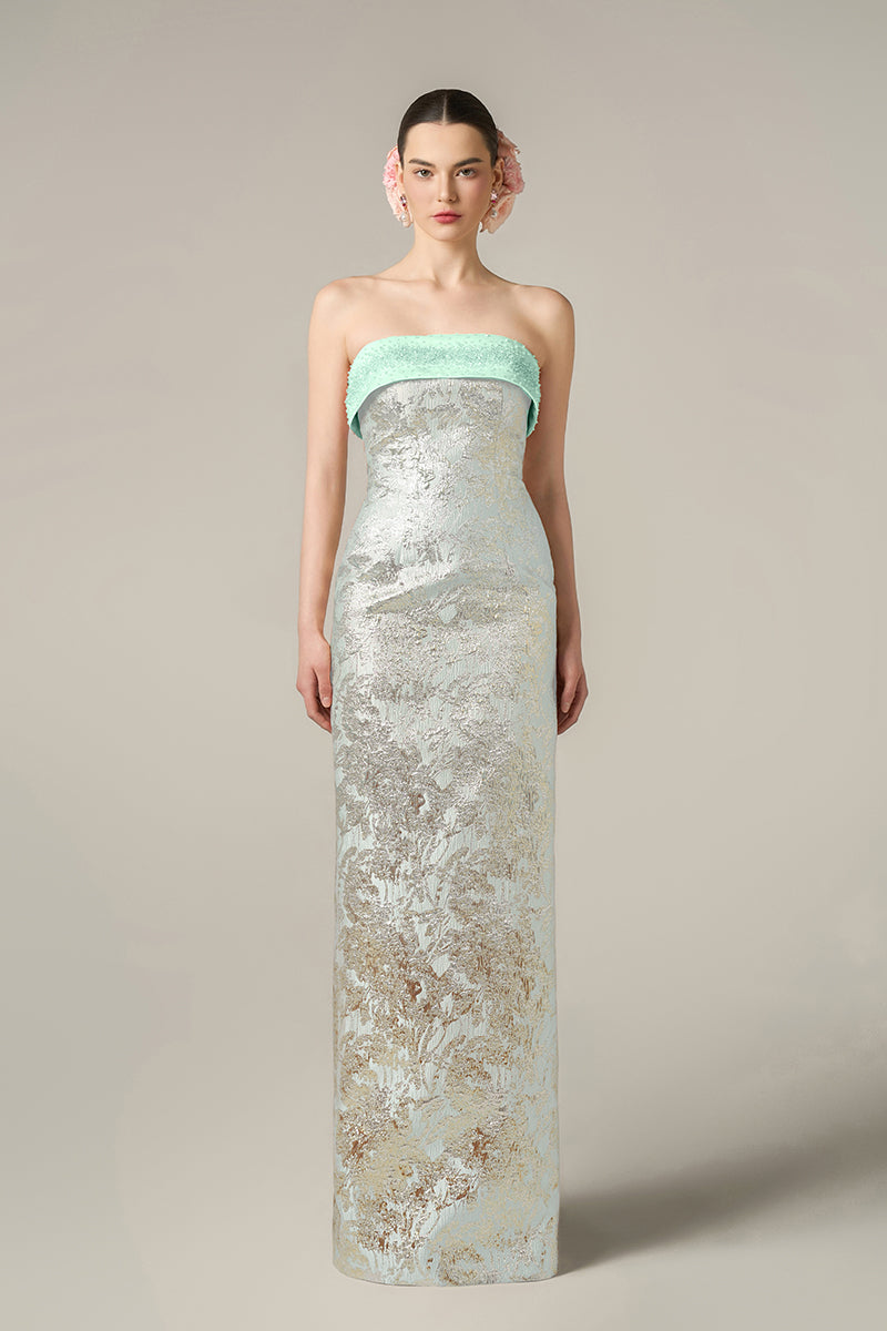 Burstier Column Gown