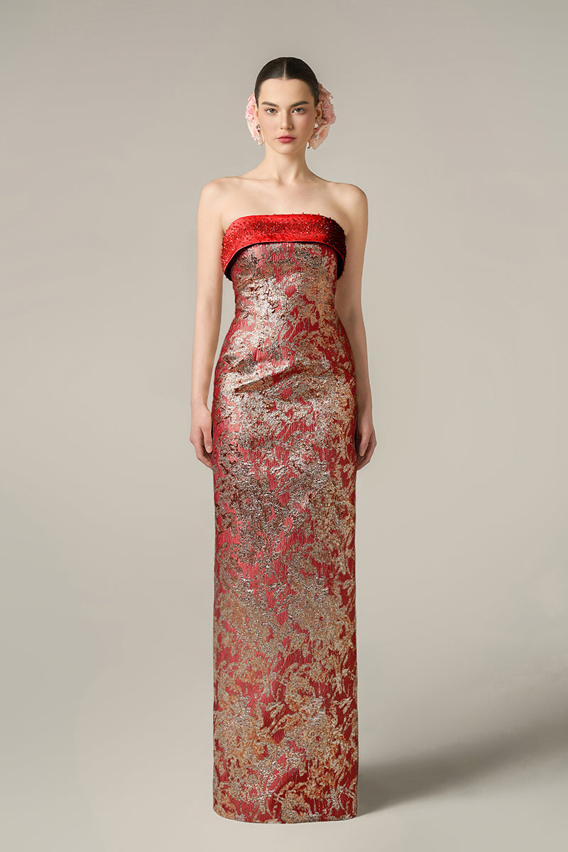 Burstier Column Gown