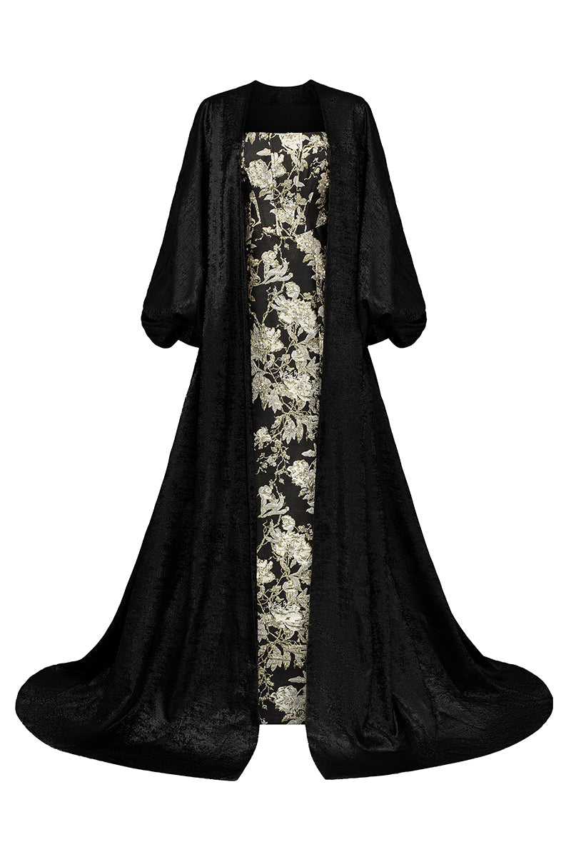 Burstier Mermaid Gown And Long Robe