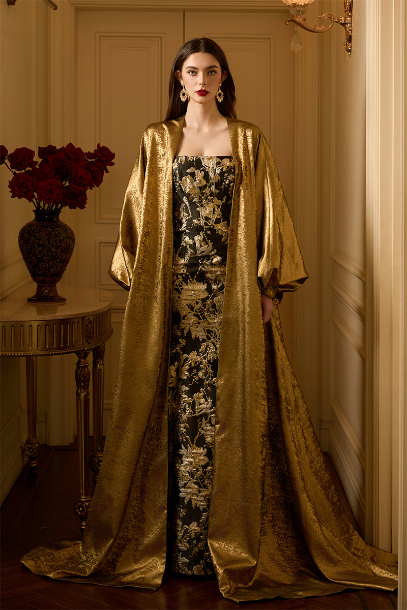 Burstier Mermaid Gown And Long Robe