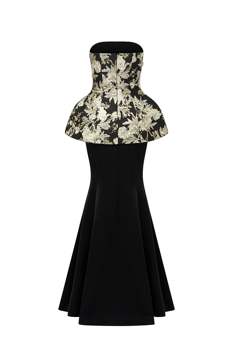 Waist Cinching Corset Top And Mermaid Skirt