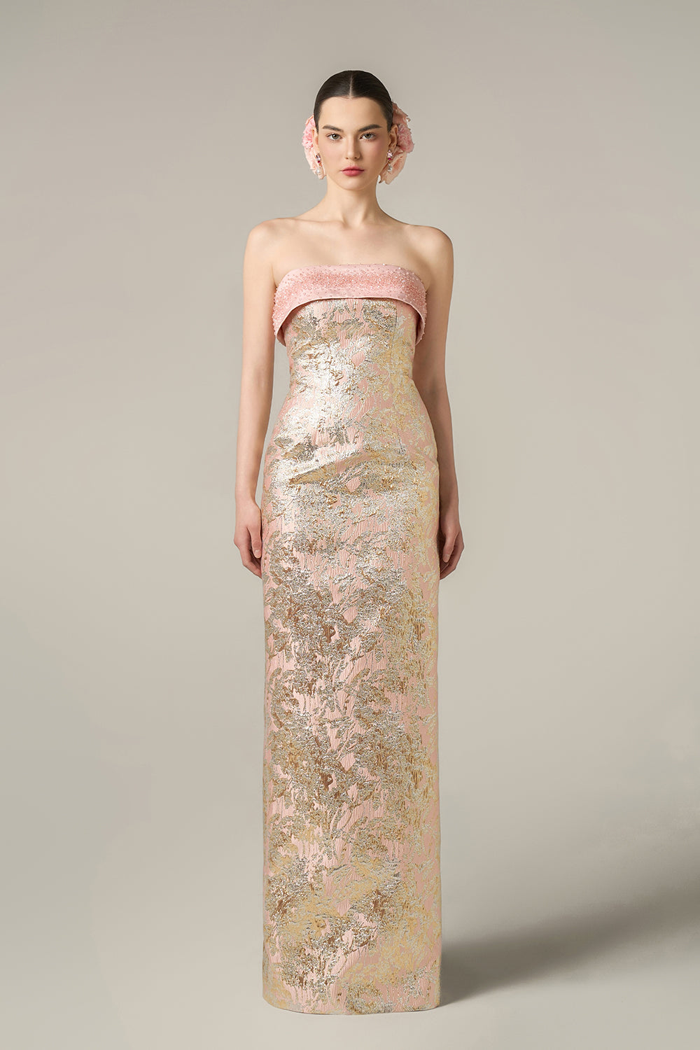 Bustier Column Gown | I.H.F ATELIER