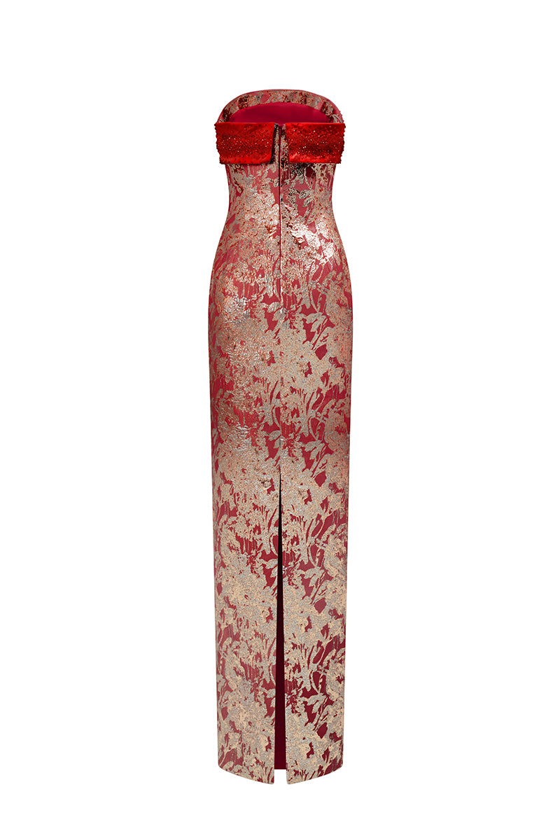 Bustier Column Gown | I.H.F ATELIER