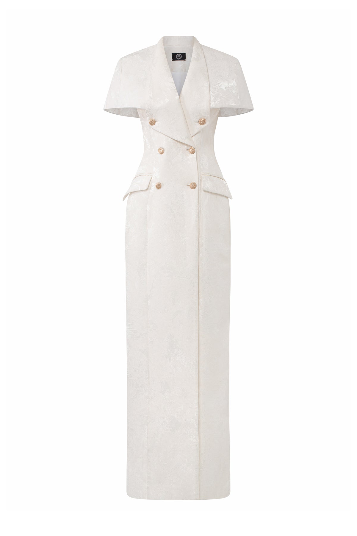 Long Dress-Coat With Mini Cape | I.H.F ATELIER