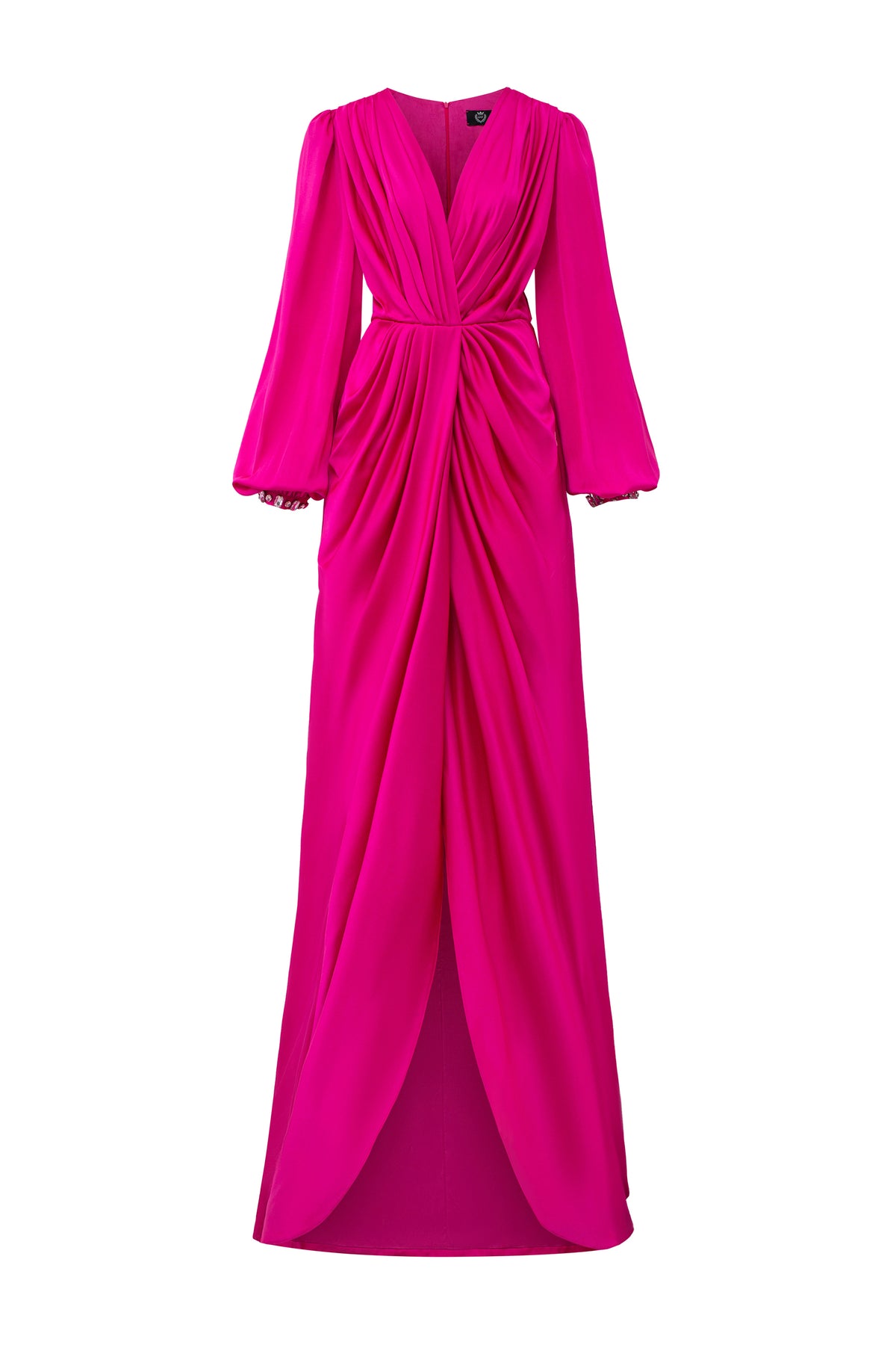 Wrapped Dress With Waist Draped Detail | I.H.F ATELIER